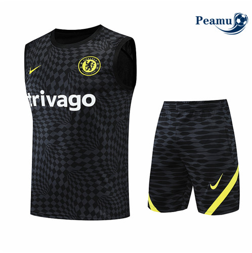 Vender Camisola Kit Entrainement foot Chelsea Colete + Pantalon Negro 2022-2023 t250 baratas | peamu.pt