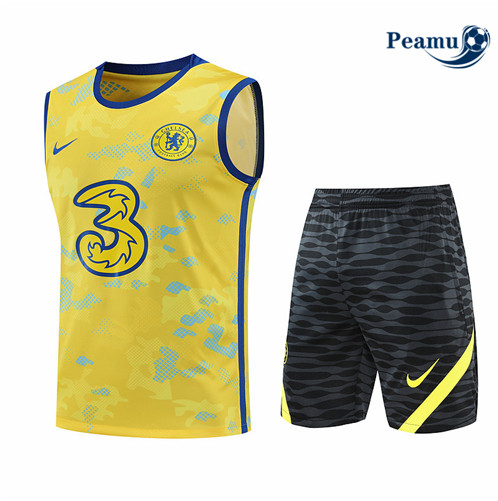 Comprar Camisola Kit Entrainement foot Chelsea Colete + Pantalon Amarillo 2022-2023 t251 baratas | peamu.pt