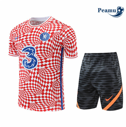 Vender Camisola Kit Entrainement foot Chelsea + Pantalon Rojo/Blanco 2022-2023 t260 baratas | peamu.pt