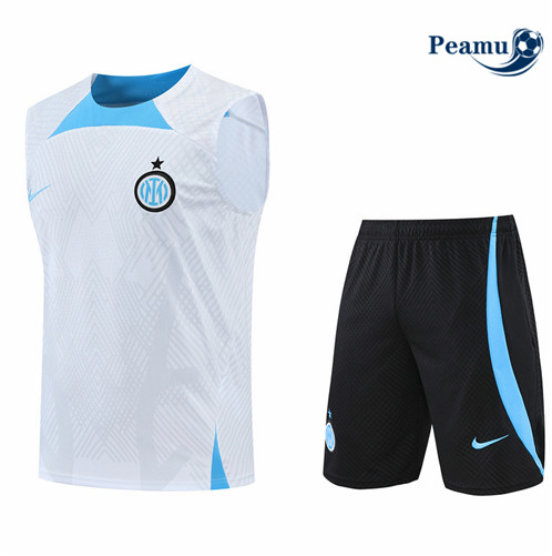 Vender Camisola Kit Entrainement foot Inter Milan Colete + Pantalon Blanco 2022-2023 t282 baratas | peamu.pt
