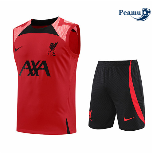 Vender Camisola Kit Entrainement foot Liverpool Colete + Pantalon Rojo/Negro 2022-2023 t306 baratas | peamu.pt