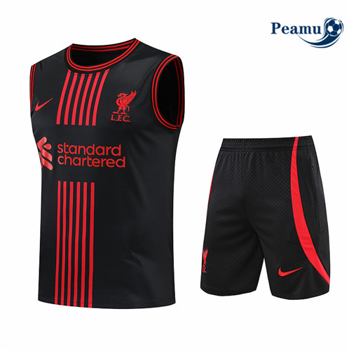 Comprar Camisola Kit Entrainement foot Liverpool Colete + Pantalon Negro 2022-2023 t307 baratas | peamu.pt