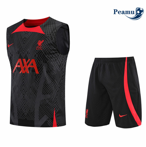 Vender Camisola Kit Entrainement foot Liverpool Colete + Pantalon Negro 2022-2023 t308 baratas | peamu.pt