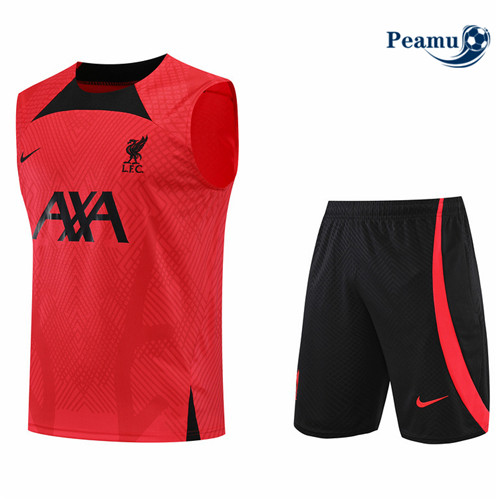 Vender Camisola Kit Entrainement foot Liverpool Colete + Pantalon Rojo/Negro 2022-2023 t310 baratas | peamu.pt