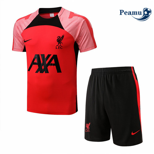 Comprar Camisola Kit Entrainement foot Liverpool + Pantalon Rojo/Negro 2022-2023 t315 baratas | peamu.pt