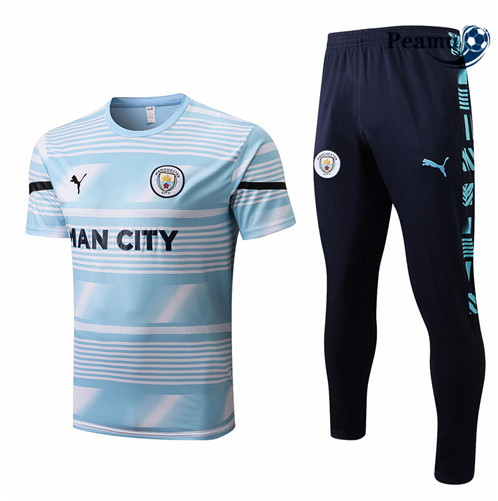 Comprar Camisola Kit Entrainement foot Manchester City + Pantalon Azul 2022-2023 t323 baratas | peamu.pt