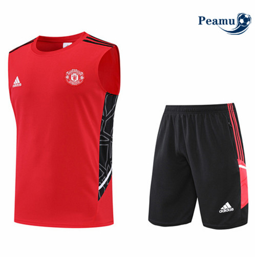 Vender Camisola Kit Entrainement foot Manchester United Colete + Pantalon Rojo/Negro 2022-2023 t328 baratas | peamu.pt