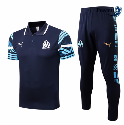 Comprar Camisola Kit Entrainement foot polo Marsella + Pantalon Azul Profundo 2022-2023 t337 baratas | peamu.pt