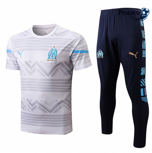 Vender Camisola Kit Entrainement foot Marsella + Pantalon Blanco/Azul Profundo 2022-2023 t338 baratas | peamu.pt