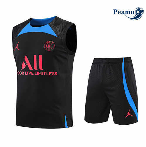 Comprar Camisola Kit Entrainement foot Paris PSG Colete + Pantalon Negro 2022-2023 t375 baratas | peamu.pt