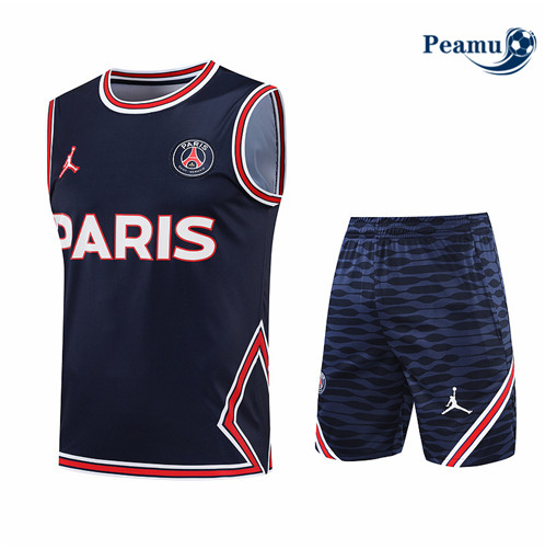 Comprar Camisola Kit Entrainement foot Paris PSG Colete + Pantalon Azul Profundo 2022-2023 t377 baratas | peamu.pt