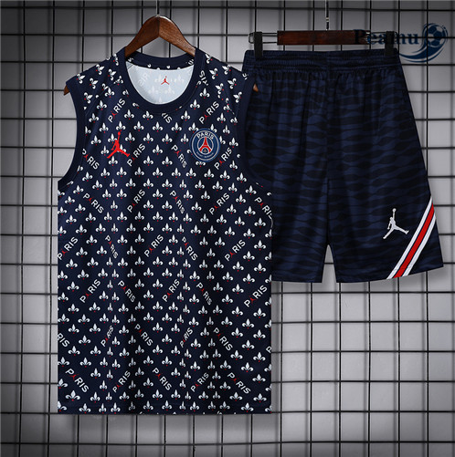 Vender Camisola Kit Entrainement foot Paris PSG Colete + Pantalon Azul Profundo 2022-2023 t382 baratas | peamu.pt