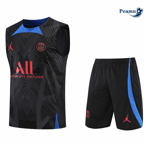 Vender Camisola Kit Entrainement foot Paris PSG Colete + Pantalon Negro 2022-2023 t384 baratas | peamu.pt