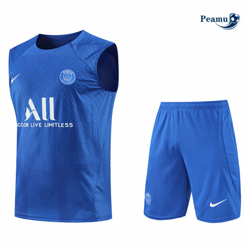 Comprar Camisola Kit Entrainement foot Paris PSG Colete + Pantalon Azul 2022-2023 t387 baratas | peamu.pt