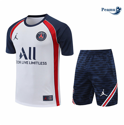 Comprar Camisola Kit Entrainement foot Paris PSG + Pantalon Blanco/Azul 2022-2023 t401 baratas | peamu.pt