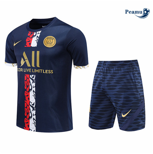 Vender Camisola Kit Entrainement foot Paris PSG + Pantalon Rojo/Azul 2022-2023 t402 baratas | peamu.pt