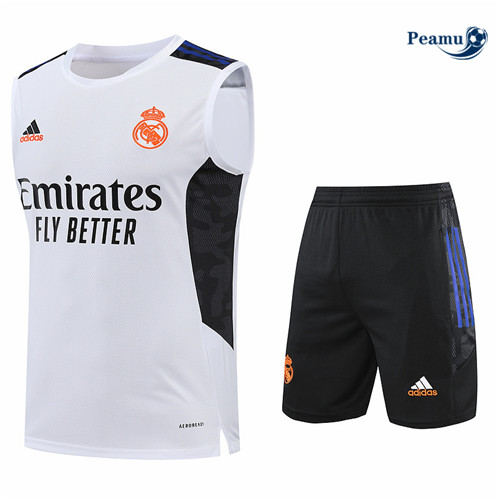 Comprar Camisola Kit Entrainement foot Real Madrid Colete + Pantalon Blanco/Negro 2022-2023 t411 baratas | peamu.pt