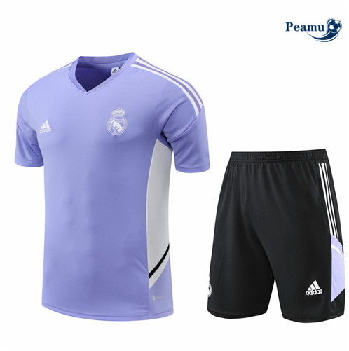 Vender Camisola Kit Entrainement foot Real Madrid + Pantalon Púrpura/Negro 2022-2023 t418 baratas | peamu.pt