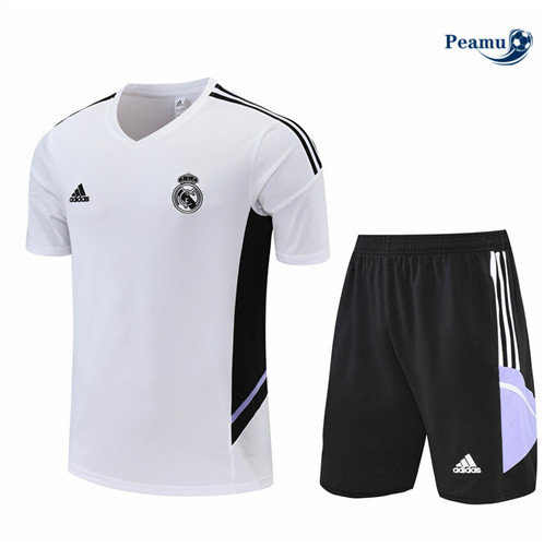 Comprar Camisola Kit Entrainement foot Real Madrid + Pantalon Blanco/Negro 2022-2023 t419 baratas | peamu.pt