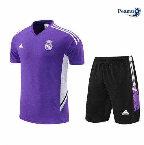 Comprar Camisola Kit Entrainement foot Real Madrid + Pantalon Púrpura/Negro 2022-2023 t425 baratas | peamu.pt