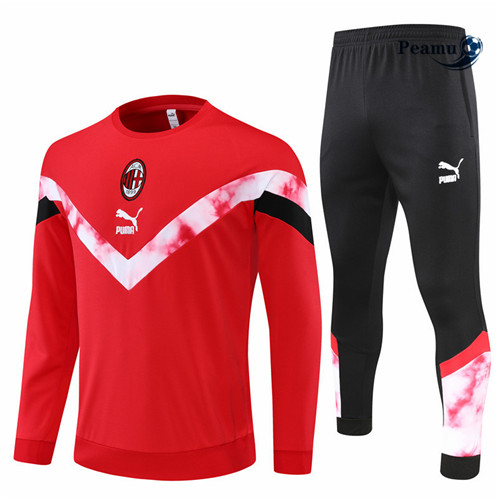 Comprar Fato de Treino AC Milan Rojo/Negro 2022-2023 t483 baratas | peamu.pt