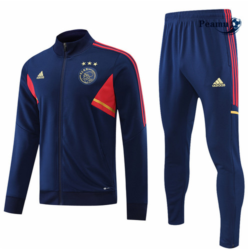 Comprar Casaco de Fato de Treino AFC Ajax Azul Profundo 2022-2023 t721 baratas | peamu.pt