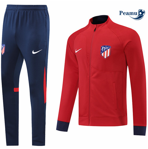 Comprar Casaco de Fato de Treino Atletico Madrid Rojo/Azul 2022-2023 t499 baratas | peamu.pt