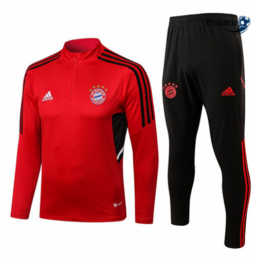 Vender Fato de Treino Bayern de Munique Rojo/Negro 2022-2023 t520 baratas | peamu.pt