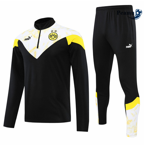 Comprar Fato de Treino Borussia Dortmund Negro/Blanco 2022-2023 t527 baratas | peamu.pt