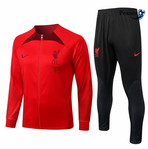 Vender Casaco de Fato de Treino Liverpool Rojo/Negro 2022-2023 t564 baratas | peamu.pt