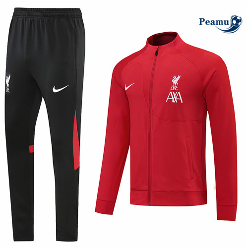 Vender Fato de Treino Liverpool Rojo/Negro 2022-2023 t568 baratas | peamu.pt