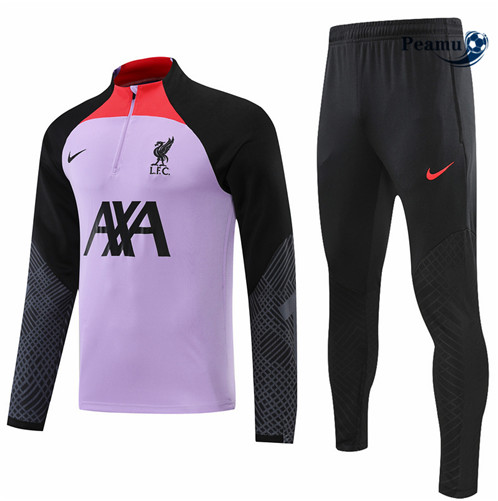 Vender Fato de Treino Liverpool Púrpura/Negro 2022-2023 t572 baratas | peamu.pt