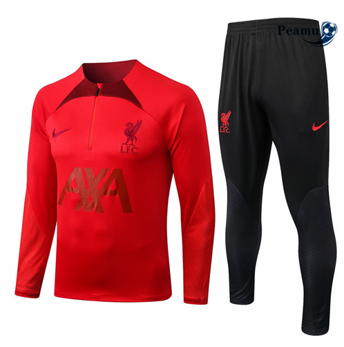 Vender Fato de Treino Liverpool Rojo/Negro 2022-2023 t576 baratas | peamu.pt