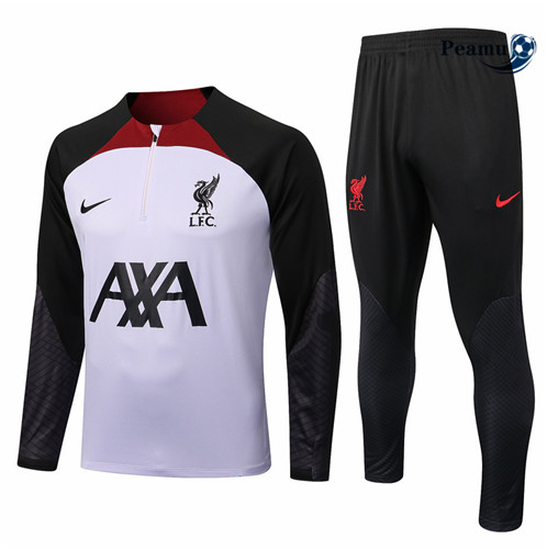 Comprar Fato de Treino Liverpool Blanco/Negro 2022-2023 t579 baratas | peamu.pt