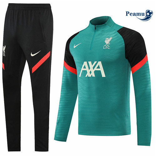 Comprar Fato de Treino Liverpool Verde/Negro 2022-2023 t585 baratas | peamu.pt