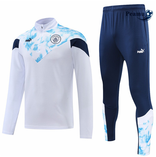 Comprar Fato de Treino Manchester City Blanco/Azul 2022-2023 t597 baratas | peamu.pt