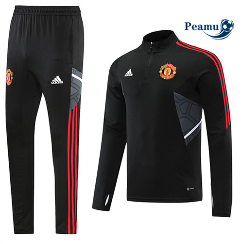 Comprar Fato de Treino Manchester United Negro 2022-2023 t607 baratas | peamu.pt