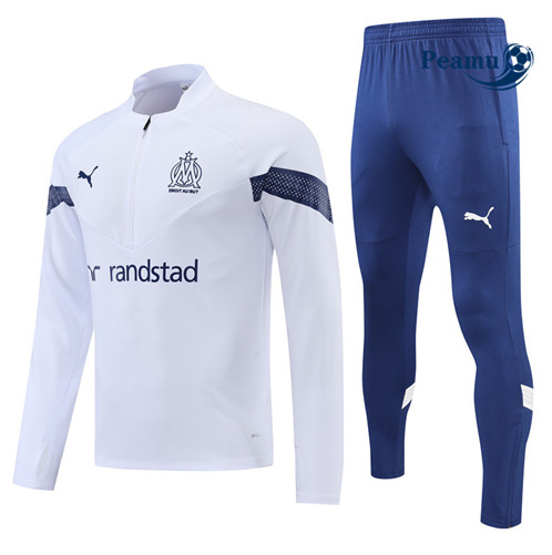 Comprar Fato de Treino Marsella Blanco/Azul 2022-2023 t623 baratas | peamu.pt