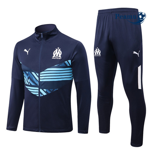 Comprar Casaco de Fato de Treino Marsella Azul Profundo 2022-2023 t627 baratas | peamu.pt