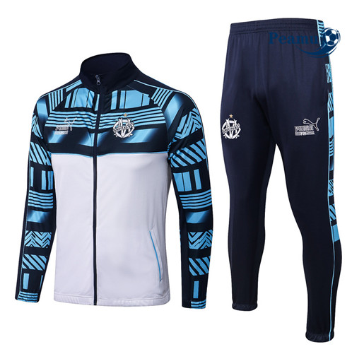 Vender Casaco de Fato de Treino Marsella Azul/Blanco 2022-2023 t628 baratas | peamu.pt