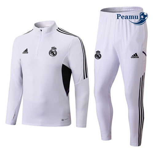 Comprar Fato de Treino Real Madrid Blanco/Negro 2022-2023 t671 baratas | peamu.pt