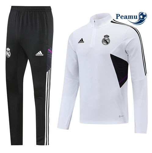 Vender Casaco de Fato de Treino Real Madrid Negro/Blanco 2022-2023 t680 baratas | peamu.pt
