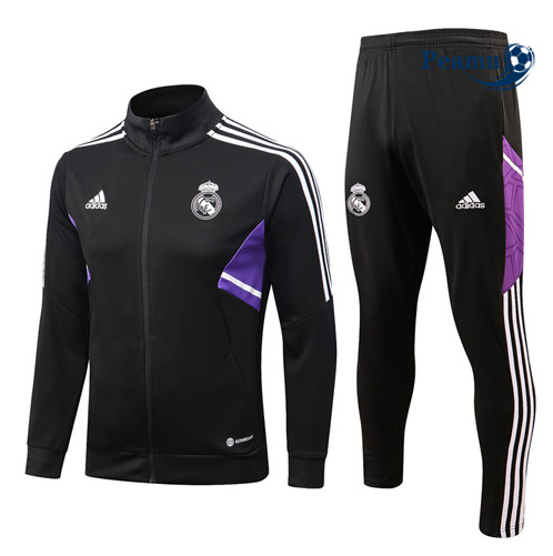 Comprar Casaco de Fato de Treino Real Madrid Negro 2022-2023 t683 baratas | peamu.pt