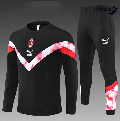 Comprar Camisola Fato de Treino AC Milan Crianças Negro 2022-2023 t773 baratas | peamu.pt