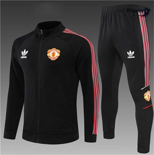 Vender Camisola Casaco de Fato de Treino Manchester United Crianças Negro 2022-2023 t822 baratas | peamu.pt