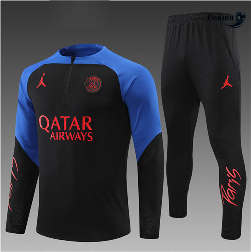 Comprar Camisola Fato de Treino Paris PSG Crianças Negro/Azul 2022-2023 t843 baratas | peamu.pt