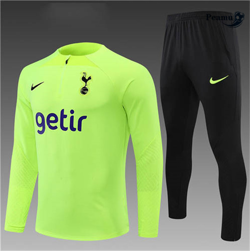 Vender Camisola Fato de Treino Tottenham Hotspur Crianças Verde/Negro 2022-2023 t834 baratas | peamu.pt