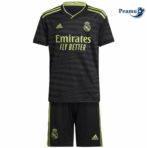 Vender Camisolas de futebol Real Madrid Crianças Terceiro Equipamento 2022-2023 t162 baratas | peamu.pt
