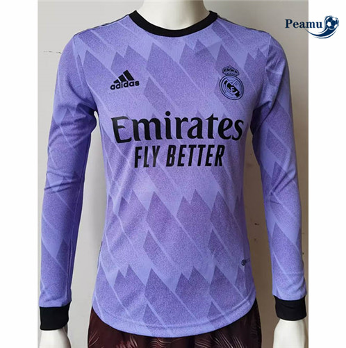 Comprar Camisolas de futebol Real Madrid Player Version Alternativa Equipamento Manga larga 2022-2023 t897 baratas | peamu.pt