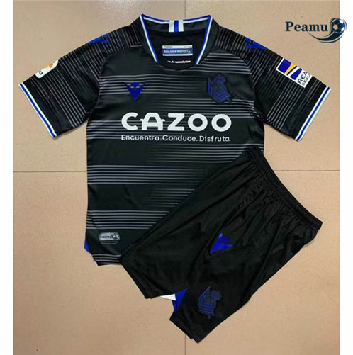 Comprar Camisolas de futebol Real Sociedad Crianças Alternativa Equipamento 2022-2023 t149 baratas | peamu.pt